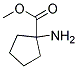 1-AMINO-CYCLOPENTANE-1-CARBOXYLIC ACID-METHYLESTER Struktur