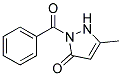 1-Benzoyl-3-Methyl-5-Pyrazolone Struktur