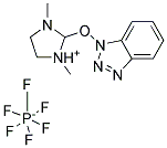 2-Benzotriazole-1-yloxy-1,3,-dimethylimidazolidinium hexafluorophosphate Struktur