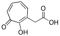 (2-HYDROXY-3-OXO-1,4,6-CYCLOHEPTATRIENYL)ACETICACID Struktur