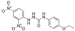 1-(2,4-DINITROPHENYL)-4-(P-ETHOXYPHENYL)SEMICARBAZIDE Struktur