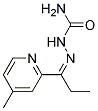 1-(4-METHYL-2-PYRIDYL)-1-PROPANONESEMICARBAZONE Struktur