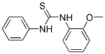 1-(O-METHOXYPHENYL)-3-PHENYL-2-THIOUREA Struktur