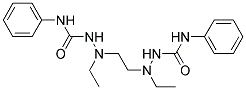 1,1'-ETHYLENEBIS(1-ETHYL-4-PHENYLSEMICARBAZIDE) Struktur