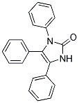 1,4,5-TRIPHENYL-4-IMIDAZOLIN-2-ONE Struktur