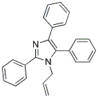 1-ALLYL-2,4,5-TRIPHENYLIMIDAZOLE Struktur