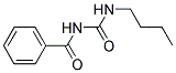 1-BENZOYL-3-BUTYLUREA Struktur