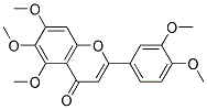 2-(3,4-DIMETHOXYPHENYL)-5,6,7-TRIMETHOXY-4-CHROMENONE Struktur