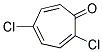 2,5-DICHLORO-2,4,6-CYCLOHEPTATRIEN-1-ONE Struktur