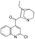 2'-CHLORO-10,11-DIHYDROCINCHONAN-9-ONE Struktur