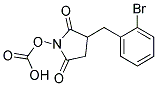 2-BROMOBENZYLSUCCINIMIDOCARBONATE Struktur