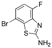 2-Amino-7-bromo-4-fluorobenzothiazole Struktur