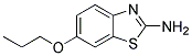 2-Amino-6-propoxybenzothiazole Struktur