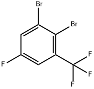 2,3-Dibromo-5-fluorobenzotrifluoride Struktur