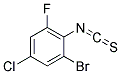 2-Bromo-4-chloro-6-fluorophenylisothiocyanate Struktur