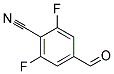 2,6-DIFLUORO-4-FORMYLBENZONTRILE
 Struktur