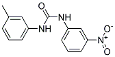 2-METHYL-4-[3-(3-NITRO-PHENYL)-UREIDO]BENZENE- Struktur