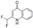 2-DIFLUOROMETHYL-QUINOLIN-4(1H)-ONE Struktur