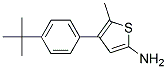 2-AMINO-4-(4-TERT-BUTYL-PHENYL)-5-METHYL-THIOPHENE Struktur