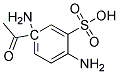 1-ACETYL AMINO 4- AMINO BENZENE 3 - SULPHONIC ACID Struktur