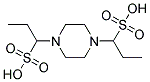 1,4-PIPERAZINE BIS (PROPANESULFONIC ACID) Struktur