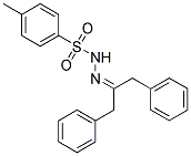 1,3-DIPHENYL-2-PROPANONE P-TOLUENESULPHONYLHYDRAZONE Struktur