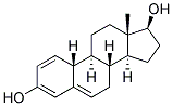 1,3,5-ESTRATRIENE-3,17B-DIOL Struktur