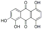 1,2,5,8-TETRAHYDROXY-9,10-ANTHRAQUINOINE Struktur