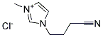 1-(3'-CYANOPROPYL)-3-METHYLIMIDAZOLIUM CHLORIDE Struktur