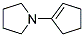 1-(1-CYCLOPENTENYL)-PYRROLIDINE Struktur
