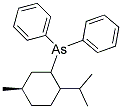 (1R,2R,5S)-(-)-NEOMENTHYLDIPHENYLARSINE Struktur