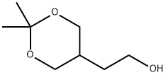 2-(2,2-Dimethyl-1,3-dioxan-5-yl)ethanol Struktur