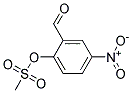 2-FORMYL-4-NITROPHENYL METHANESULFONATE, TECH Struktur