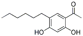 1-(5-HEXYL-2,4-DIHYDROXYPHENYL)ETHAN-1-ONE, TECH Struktur