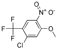 1-CHLORO-5-METHOXY-4-NITRO-2-(TRIFLUOROMETHYL)BENZENE, TECH Struktur