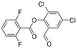 2,4-DICHLORO-6-FORMYLPHENYL 2,6-DIFLUOROBENZOATE, TECH Struktur