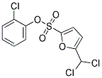 2-CHLOROPHENYL 5-(DICHLOROMETHYL)FURAN-2-SULFONATE, TECH Struktur