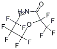 2,3,3,3-TETRAFLUORO-2-(1,1,2,2,3,3,3-HEPTAFLUOROPROPOXY)PROPANAMIDE, TECH Struktur