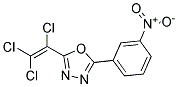 2-(3-NITROPHENYL)-5-(1,2,2-TRICHLOROVINYL)-1,3,4-OXADIAZOLE, TECH Struktur