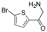 2-AMINO-1-(5-BROMO-THIOPHEN-2-YL)-ETHANONE Struktur