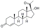 17ALPHA-HYDROXYPROGESTERONE LABELING POSITION:7 Struktur