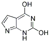 2,4-DIHYDROXYPYRROLO[2,3-D]PYRIMIDINE Struktur