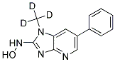 2-HYDROXYAMINO-1-(TRIDEUTEROMETHYL)-6-PHENYLIMIDAZO(4,5-B)PYRIDINE Struktur