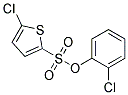 2-CHLOROPHENYL 5-CHLOROTHIOPHENE-2-SULPHONATE Struktur