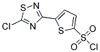 2-(5-CHLORO-1,2,4-THIADIAZOL-3-YL)THIOPHENE-5-SULPHONYL CHLORID Struktur