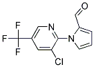 1-[3-CHLORO-5-(TRIFLUOROMETHYL)PYRID-2-YL]-1H-PYRROLE-2-CARBOXALDEHYD Struktur