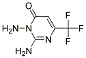 2,3-DIAMINO-6-(TRIFLUOROMETHYL)-4-(3H)-PYRIMIDON Struktur