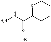 2-ETHOXYBUTANOHYDRAZIDE HYDROCHLORIDE Struktur