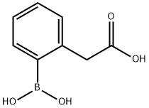 2-CARBOXYMETHYL-PHENYLBORONIC ACID Struktur