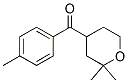 (2,2-DIMETHYL-TETRAHYDRO-PYRAN-4-YL)-P-TOLYL-METHANONE Struktur